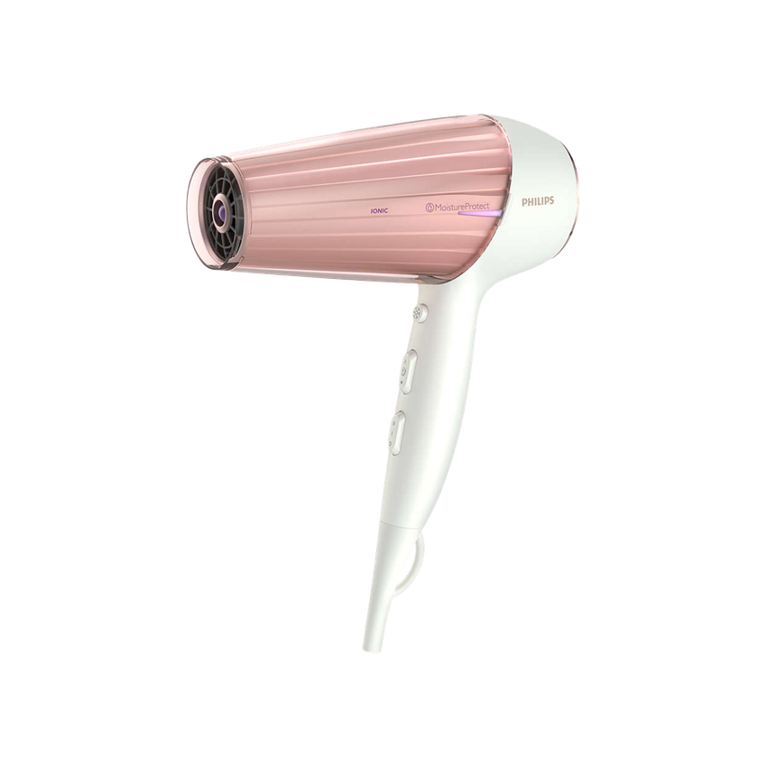 Philips DryCare Prestige MoistureProtect Hairdryer - Pearl White & Rose Gold (Photo: 3)